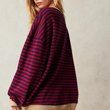 Hanna | Paski Oversize Sweter