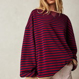 Hanna | Paski Oversize Sweter