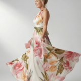Helena | Lekka sukienka maxi w kwiaty