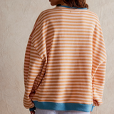 Hanna | Paski Oversize Sweter