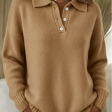 Lucyna | Elegancki weter polo
