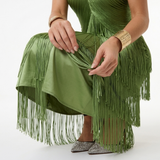 Monika | Sukienka Długi Sleeve Midi