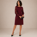 Monika | Elegancki Relaxed Midi Dress