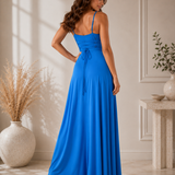 Monika | Cowl- Neck Maxi sukienka