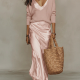 Monika | Sukienka Satin Midi