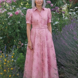 Urszula | Belted Floral Maxi Dress