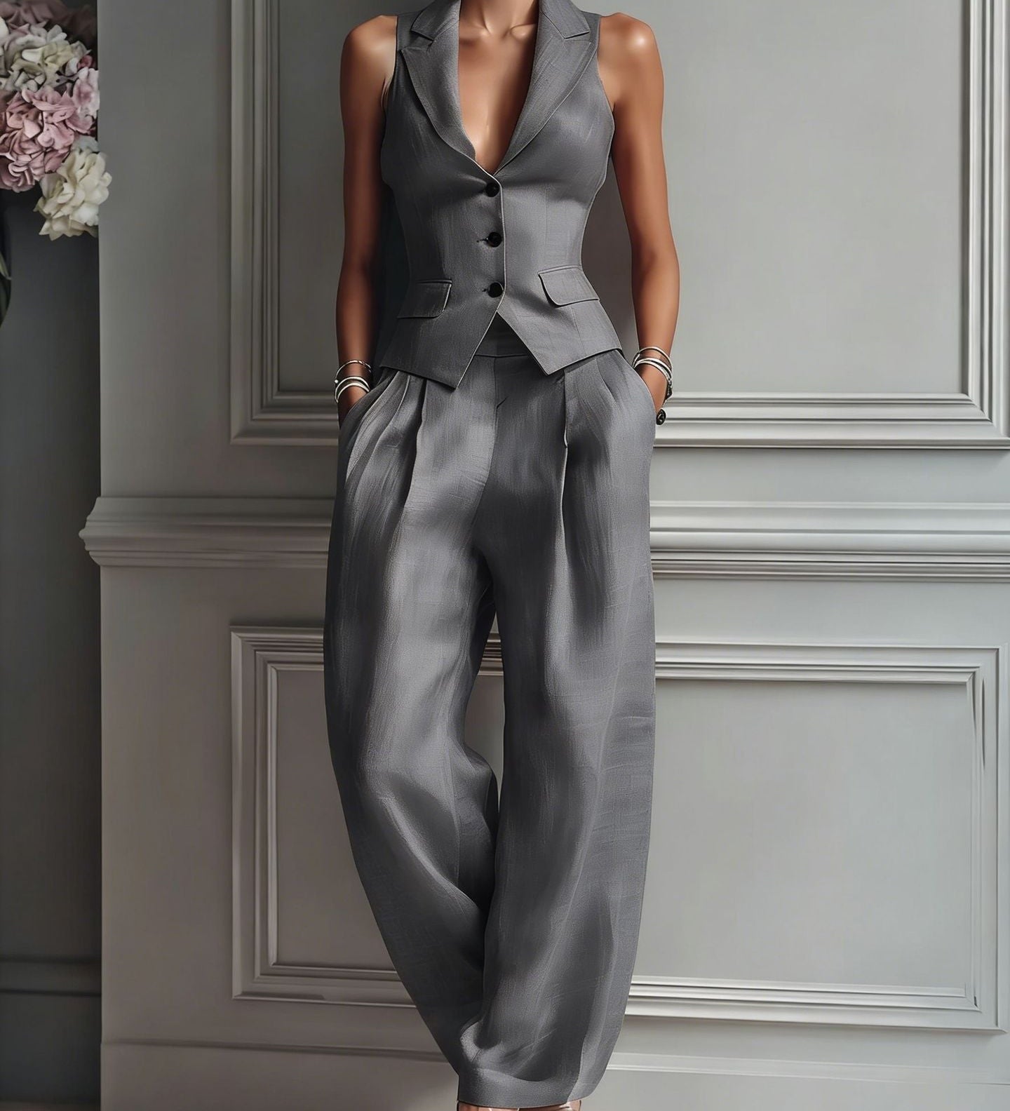 AMELISSE | Komplet V-neck