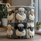 Radosne Szczyty | Ręcznie Quilted Kosz na Pranie