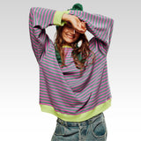 Hanna | Paski Oversize Sweter