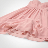 Carlena | Elegancka Sukienka Maxi z Dekoltem Serce i Cienkimi Ramiączkami