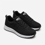 Carlena | Damskie Sportowe Sneakersy z Oddychającej Siateczki do Chodzenia