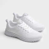 Carlena | Damskie Sportowe Sneakersy z Oddychającej Siateczki do Chodzenia