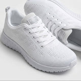 Carlena | Damskie Sportowe Sneakersy z Oddychającej Siateczki do Chodzenia