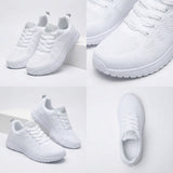 Carlena | Damskie Sportowe Sneakersy z Oddychającej Siateczki do Chodzenia