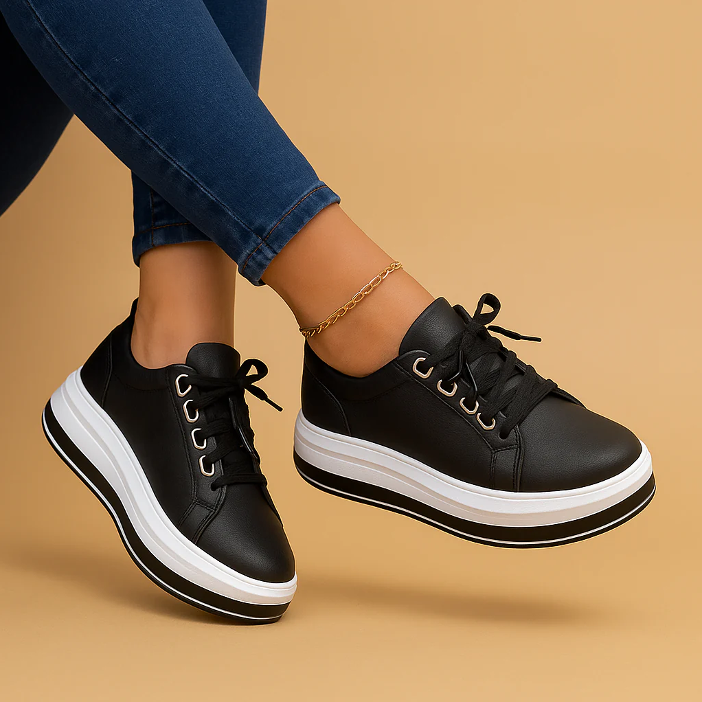 Carlena | Retro sneakersy damskie o stylu vintage | Katarzyna