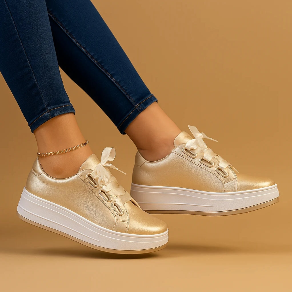 Carlena | Retro sneakersy damskie o stylu vintage | Katarzyna